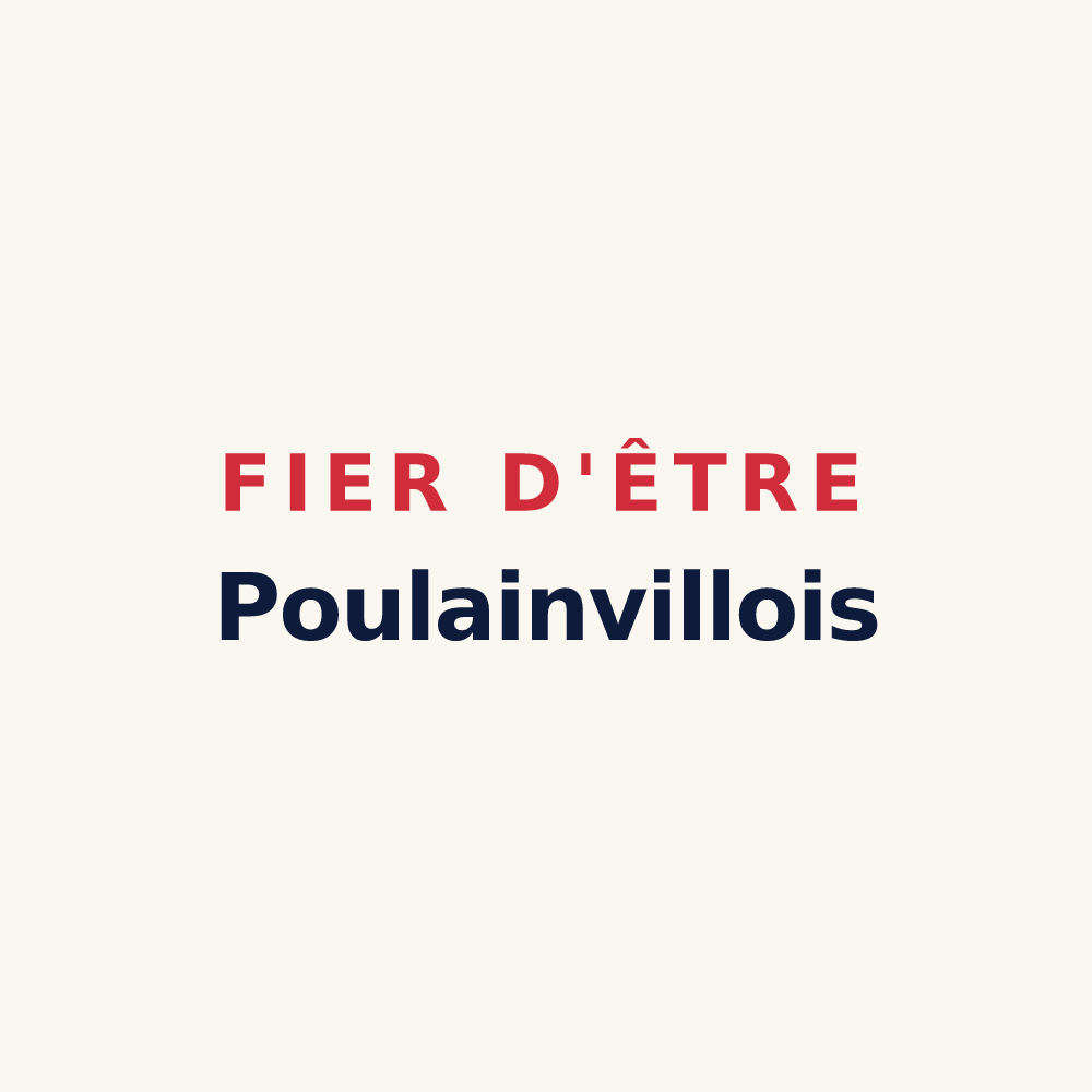 Tasse « Fier d'être Poulainvillois » — design pour Poulainville