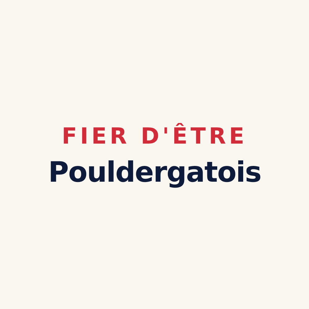 Tasse « Fier d'être Pouldergatois » — design pour Pouldergat