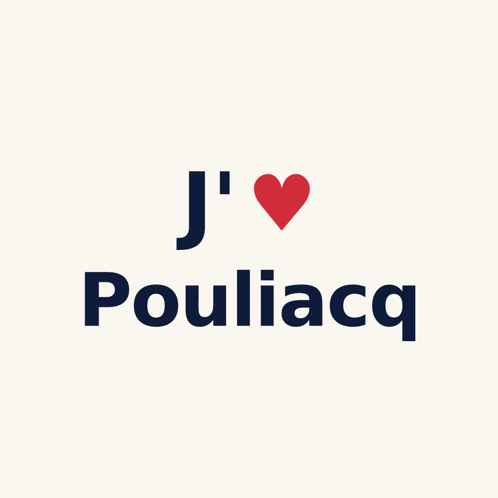 Tasse personnalisée Pouliacq — design J'aime Pouliacq