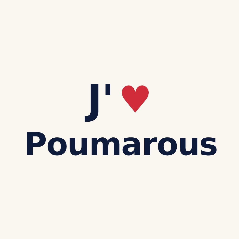Tasse personnalisée Poumarous — design J'aime Poumarous