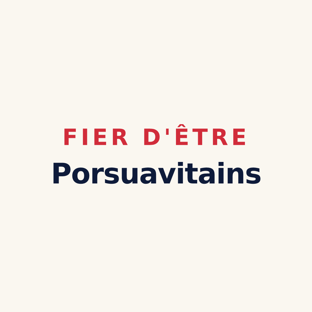 Tasse « Fier d'être Porsuavitains » — design pour Poussay