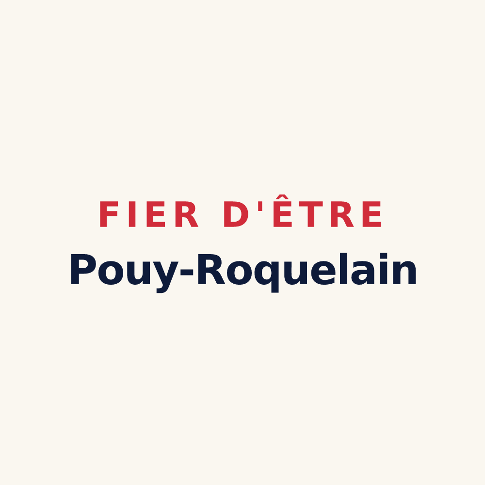 Tasse « Fier d'être Pouy-Roquelain » — design pour Pouy-Roquelaure