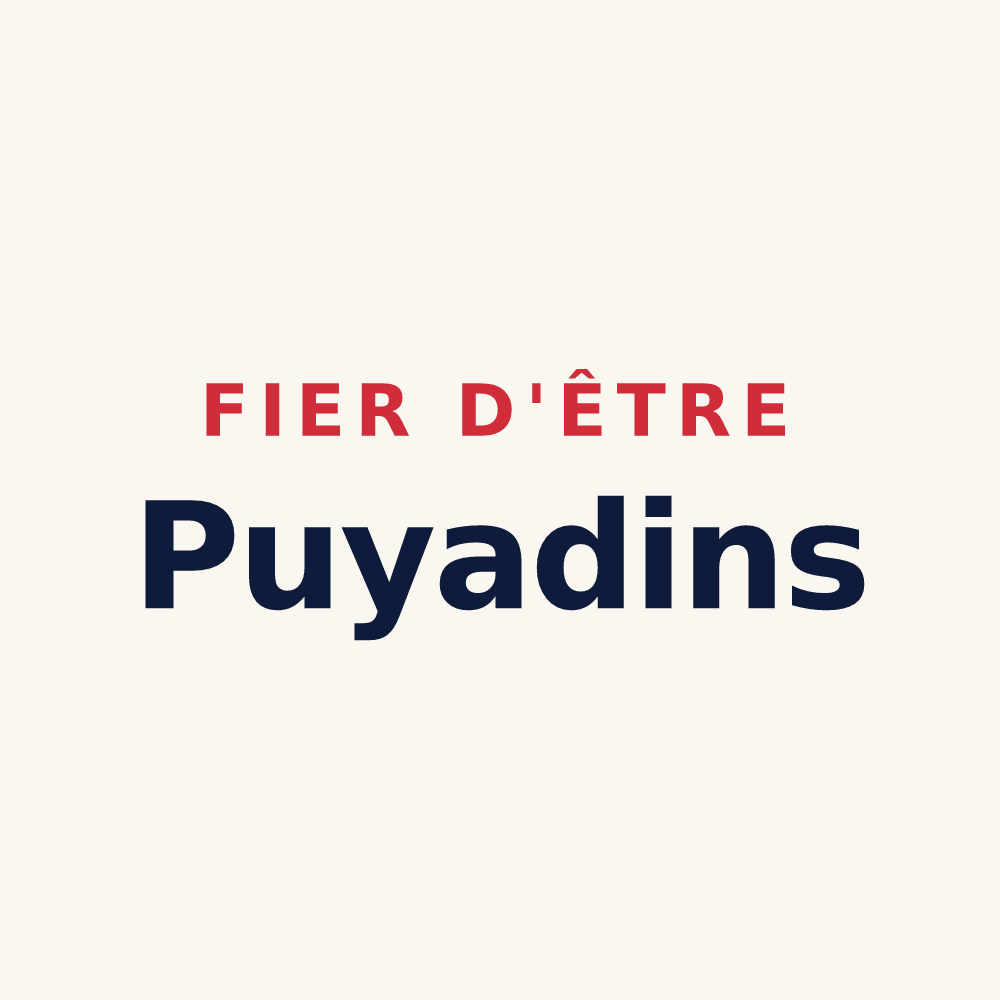 Tasse « Fier d'être Puyadins » — design pour Pouy