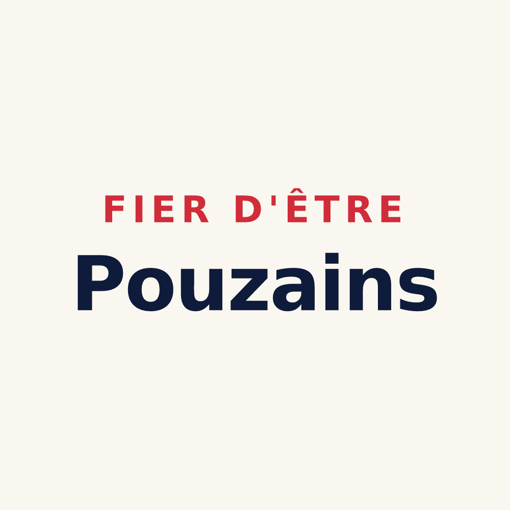 Tasse « Fier d'être Pouzains » — design pour Pouze