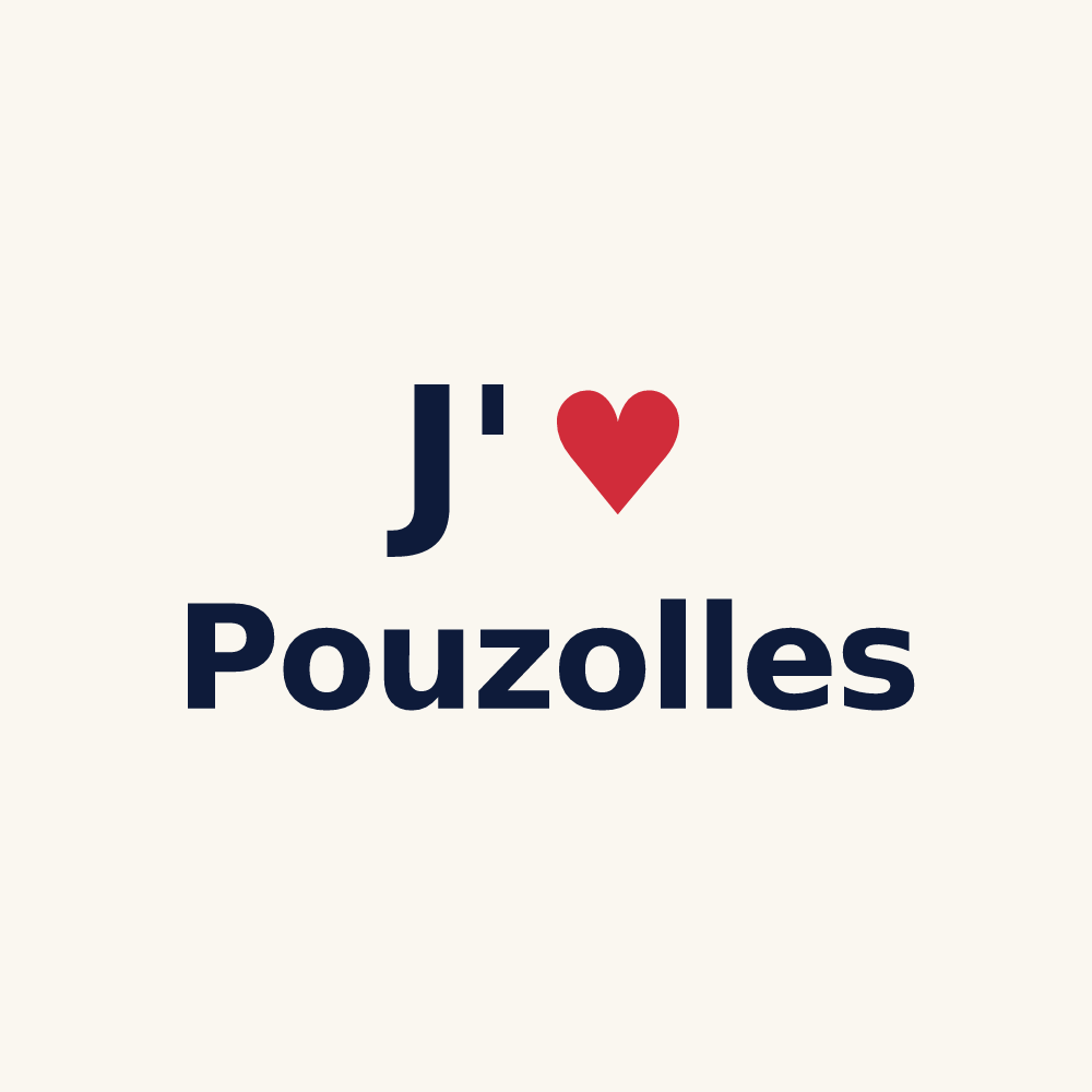 Tasse personnalisée Pouzolles — design J'aime Pouzolles