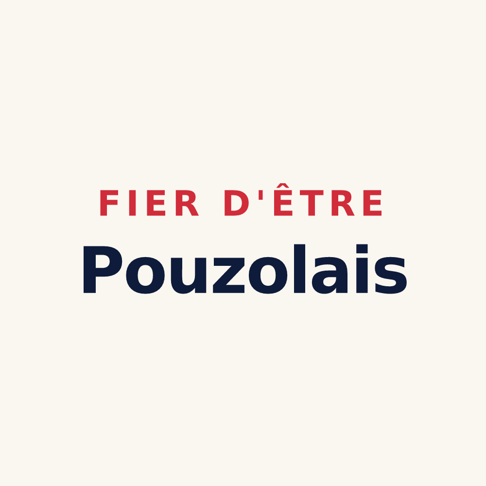 Tasse « Fier d'être Pouzolais » — design pour Pouzols-Minervois