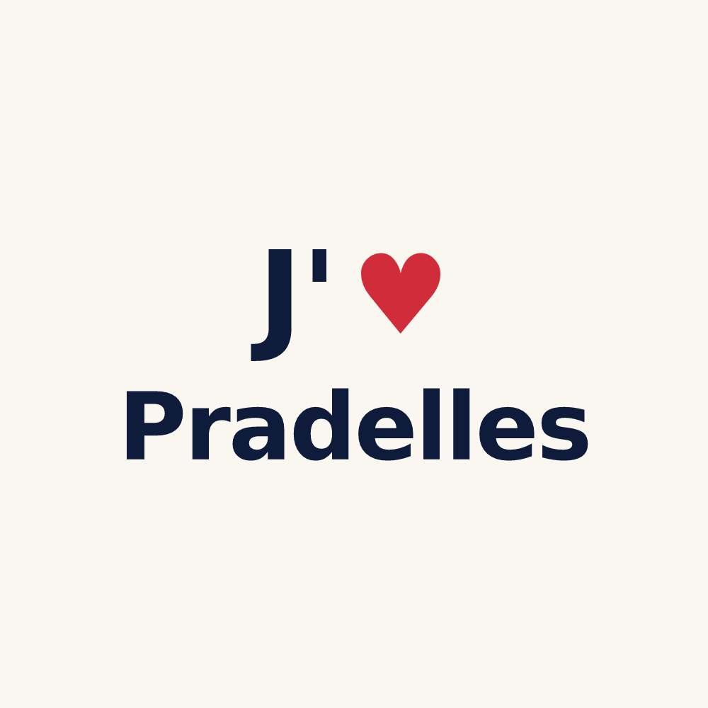 Tasse personnalisée Pradelles — design J'aime Pradelles