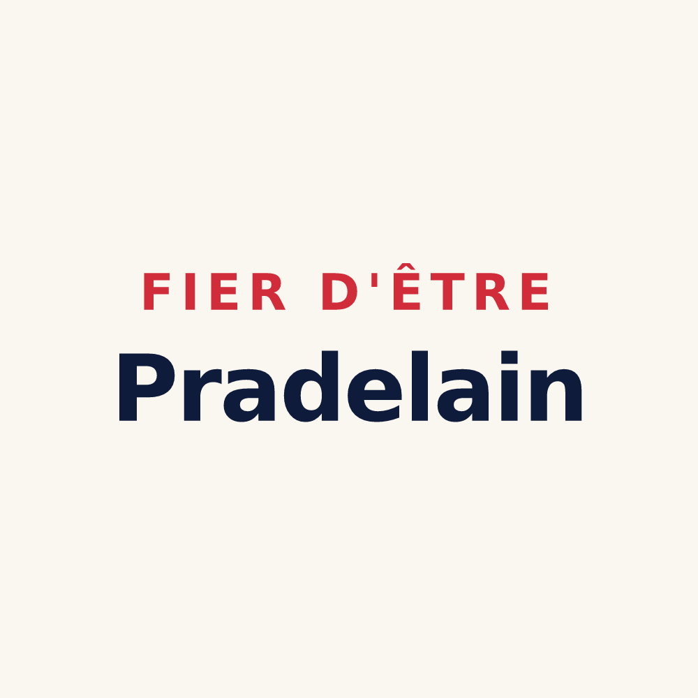 Tasse « Fier d'être Pradelain » — design pour Prades-d'Aubrac