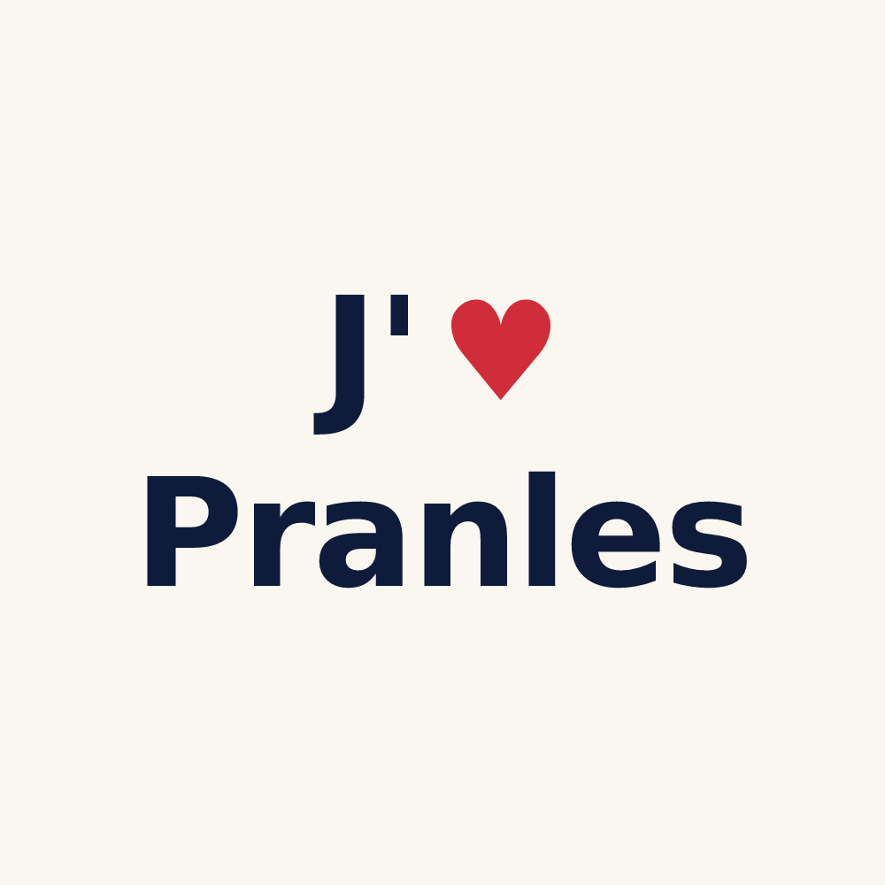 Tasse personnalisée Pranles — design J'aime Pranles