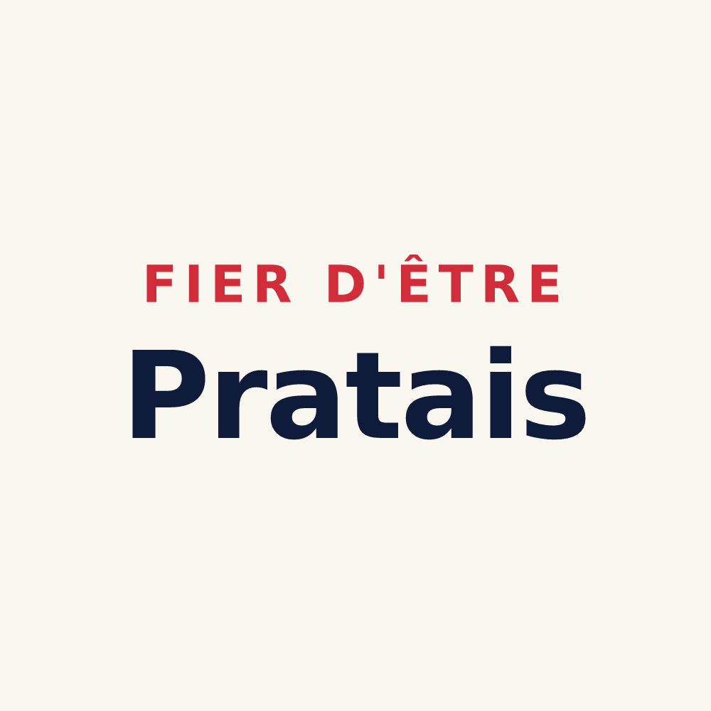 Tasse « Fier d'être Pratais » — design pour Prat