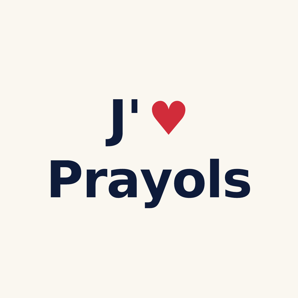 Tasse personnalisée Prayols — design J'aime Prayols