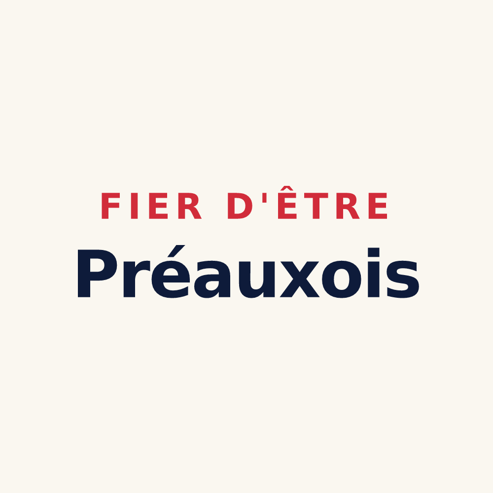 Tasse « Fier d'être Préauxois » — design pour Préaux-Bocage