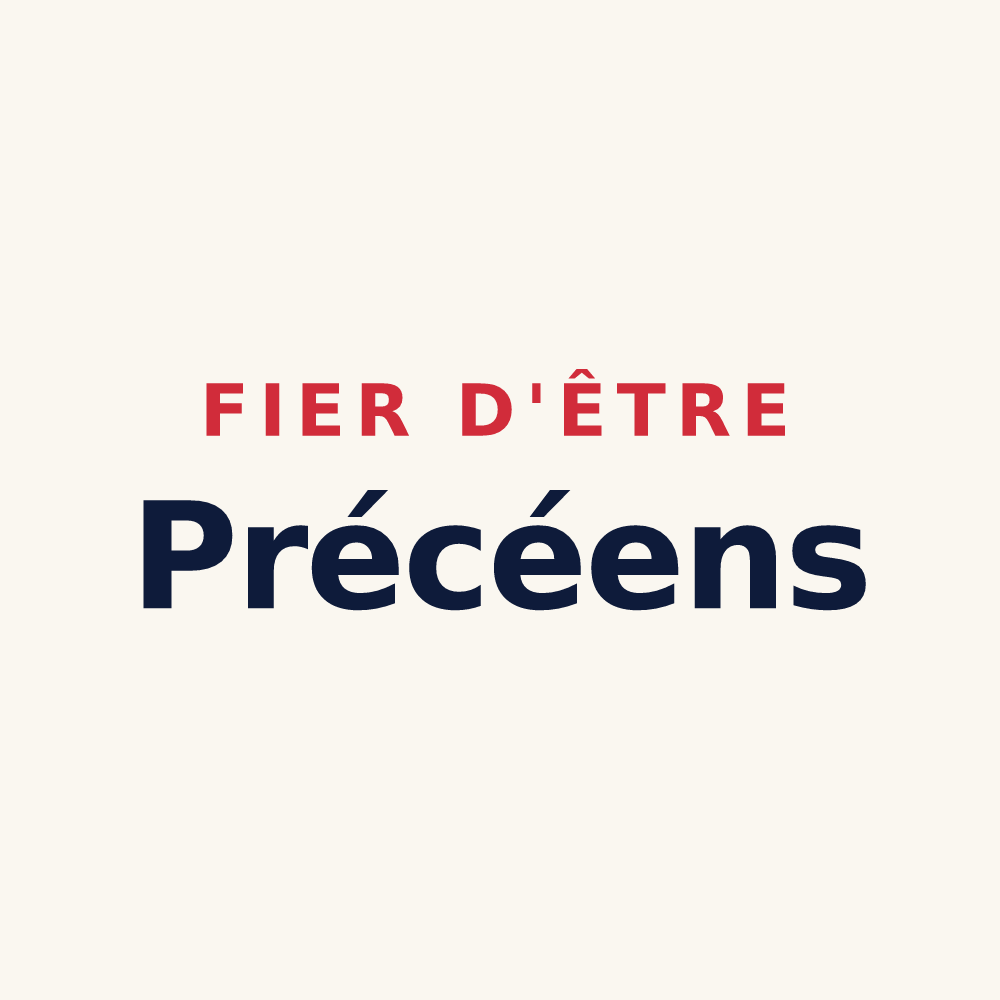 Tasse « Fier d'être Précéens » — design pour Précey