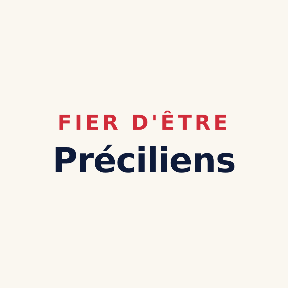 Tasse « Fier d'être Préciliens » — design pour Précy-sous-Thil