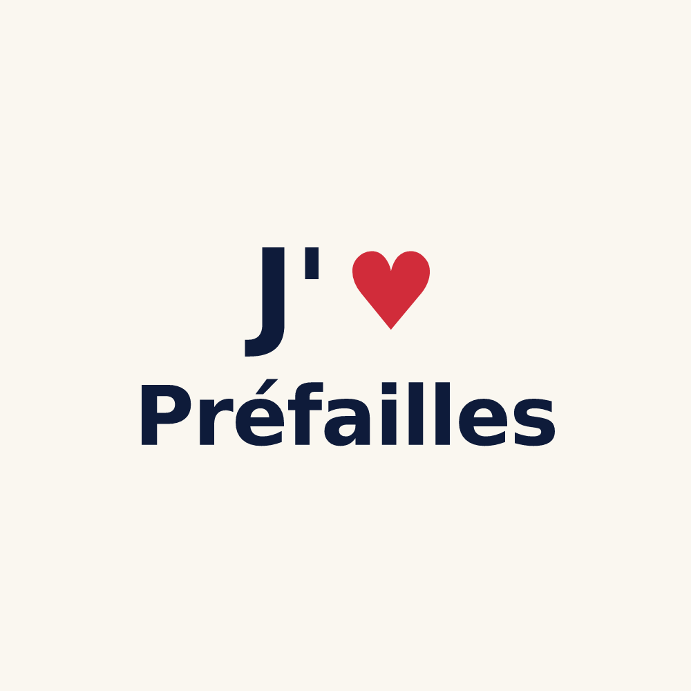 Tasse personnalisée Préfailles — design J'aime Préfailles