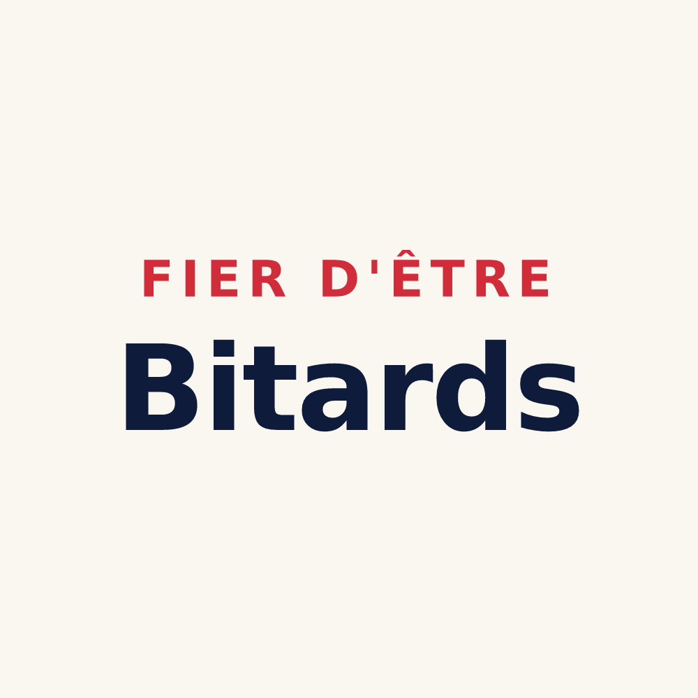 Tasse « Fier d'être Bitards » — design pour Prémierfait