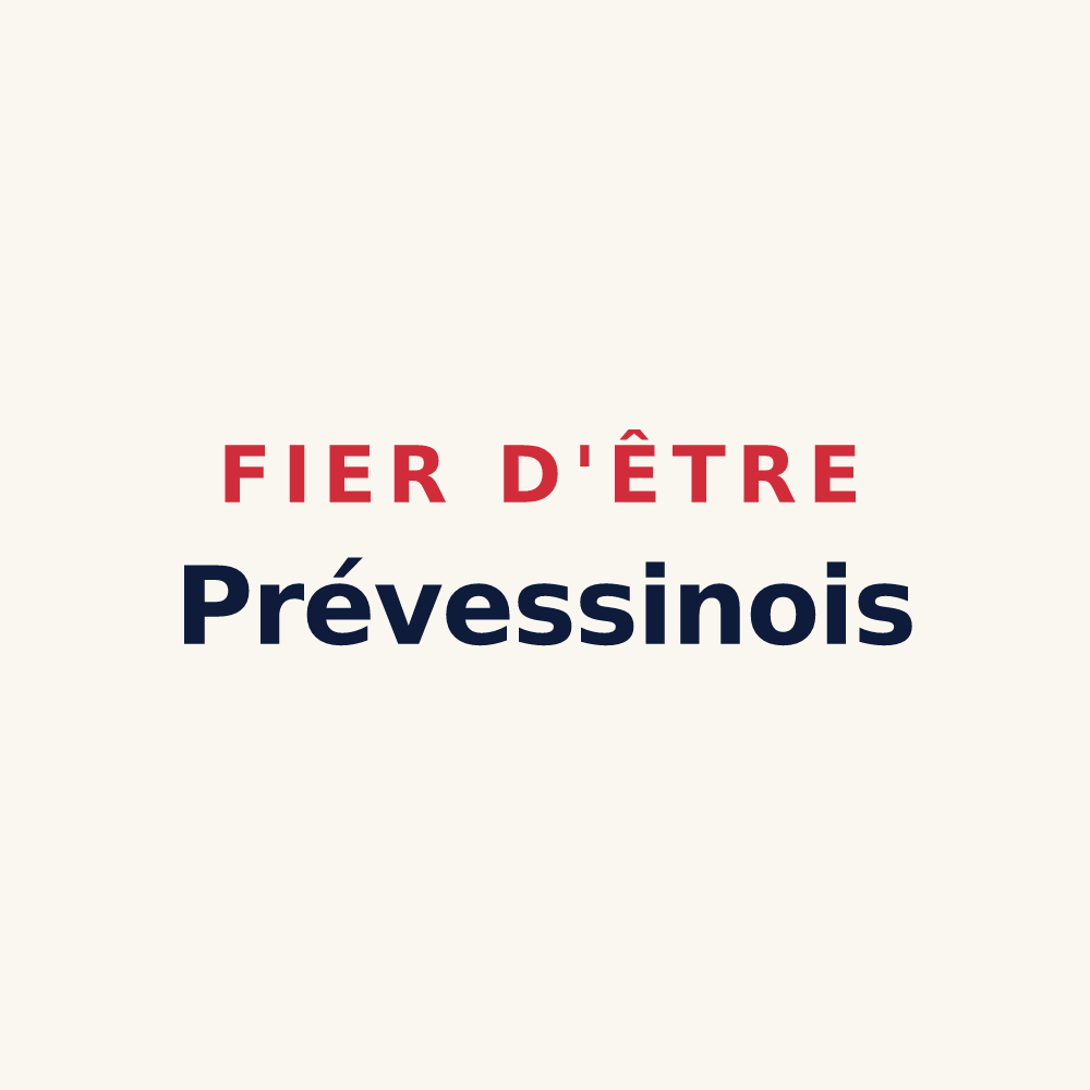 Tasse « Fier d'être Prévessinois » — design pour Prévessin-Moëns
