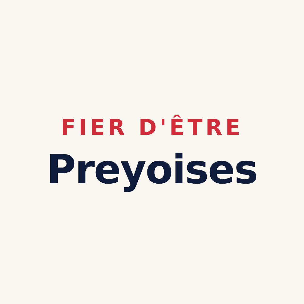 Tasse « Fier d'être Preyoises » — design pour Prey