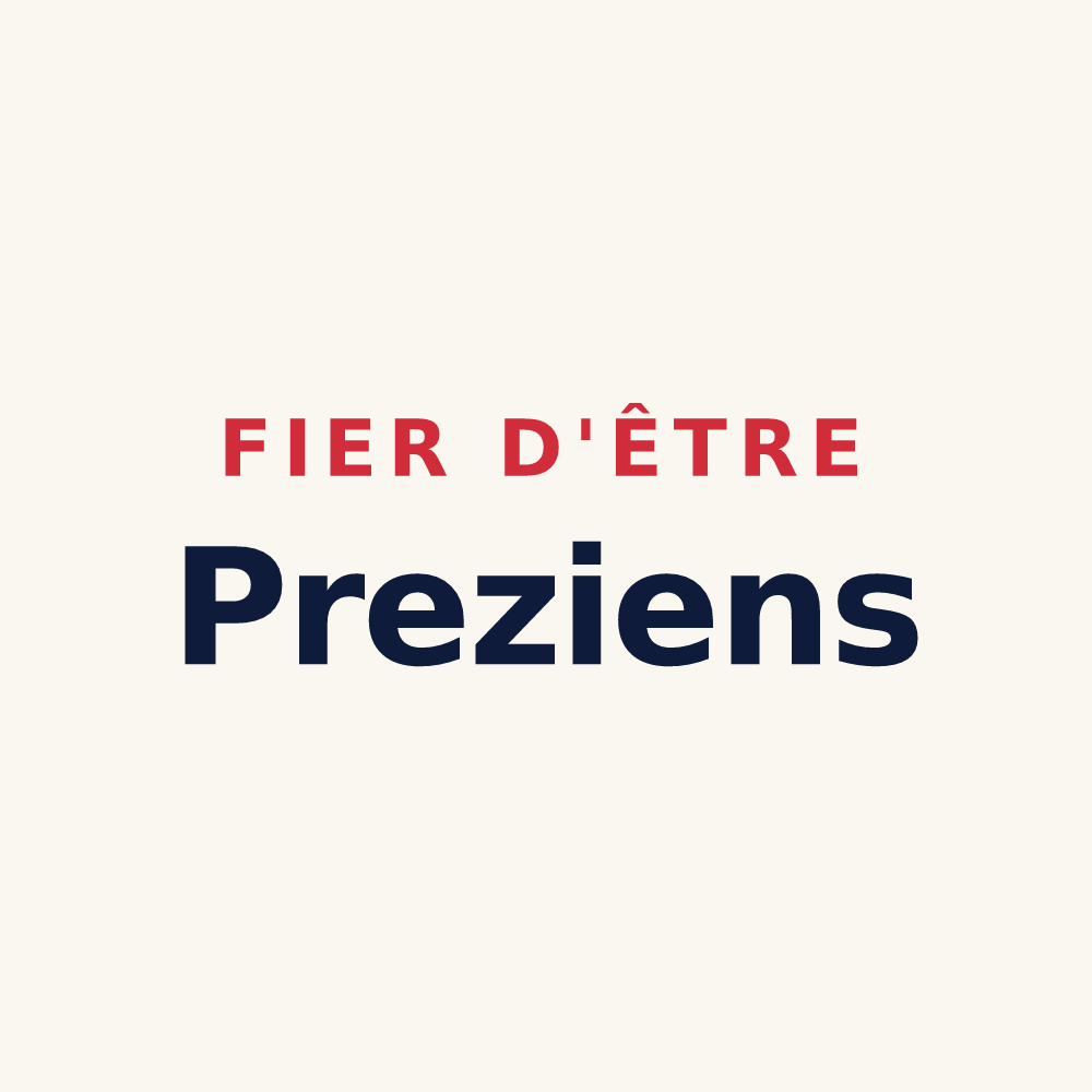 Tasse « Fier d'être Preziens » — design pour Prez-sous-Lafauche