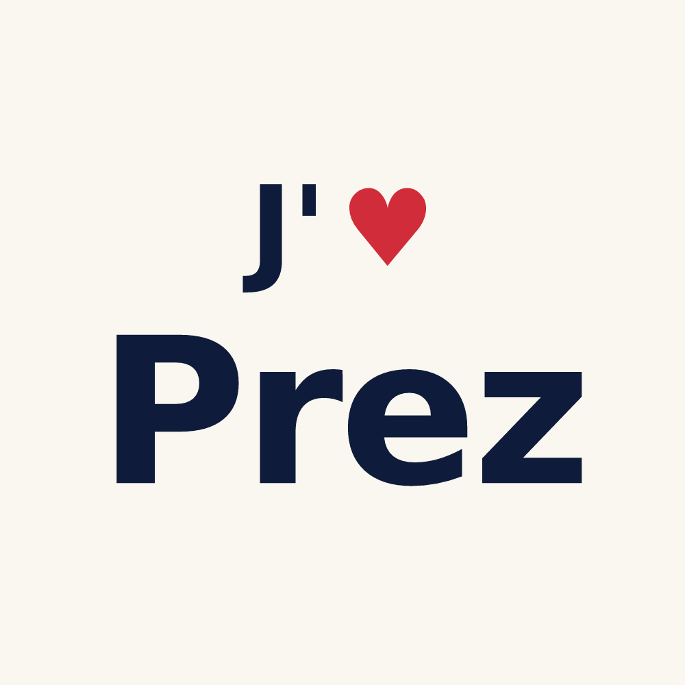 Tasse personnalisée Prez — design J'aime Prez