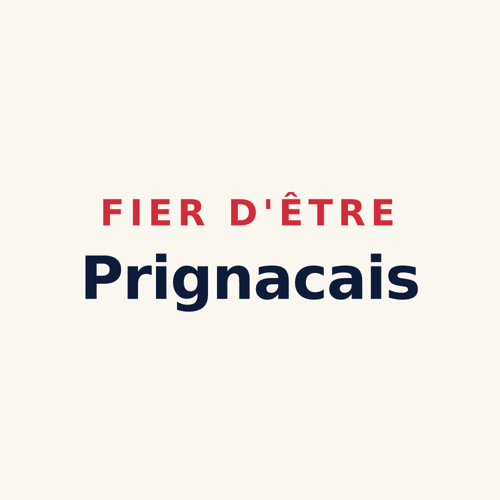 Tasse « Fier d'être Prignacais » — design pour Prignac-et-Marcamps