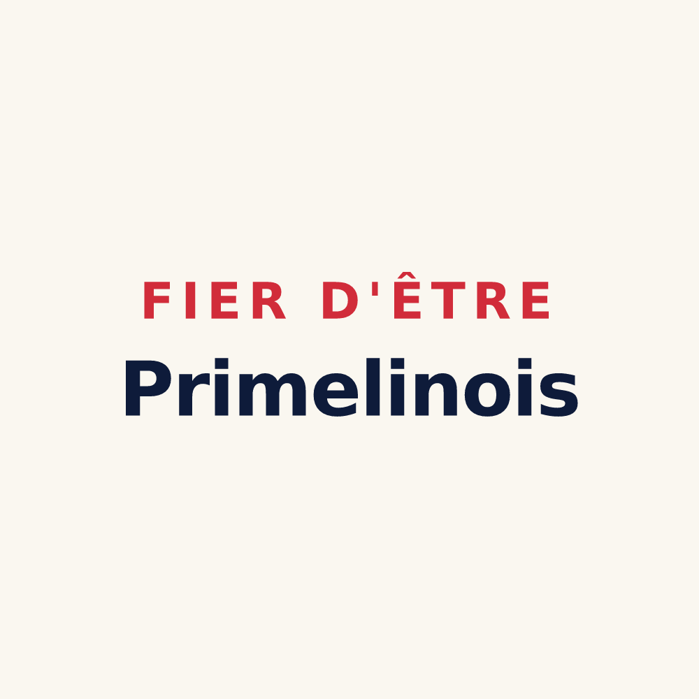 Tasse « Fier d'être Primelinois » — design pour Primelin