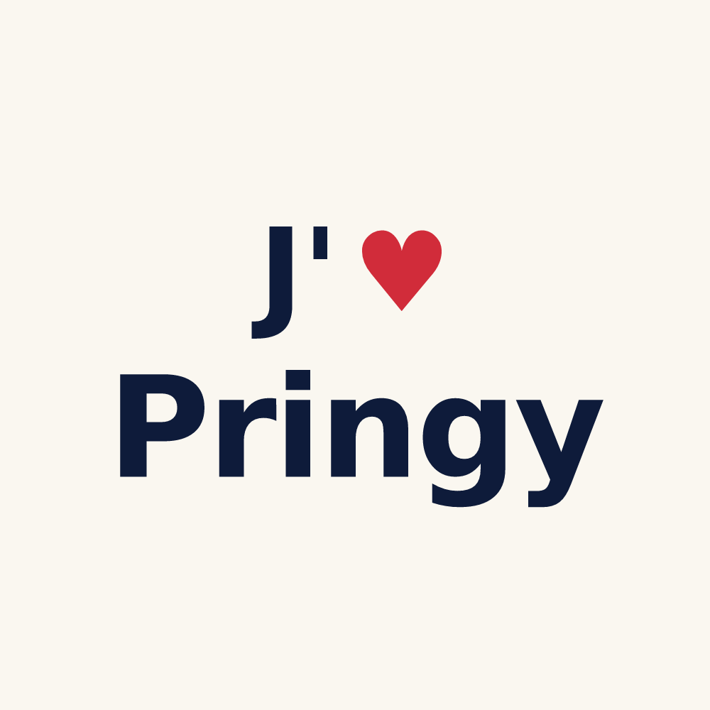 Tasse personnalisée Pringy — design J'aime Pringy