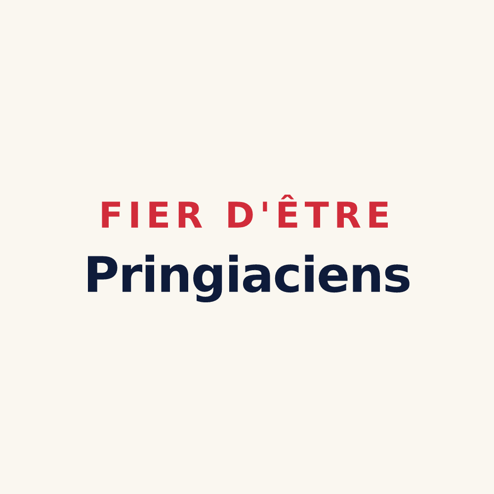 Tasse « Fier d'être Pringiaciens » — design pour Pringy