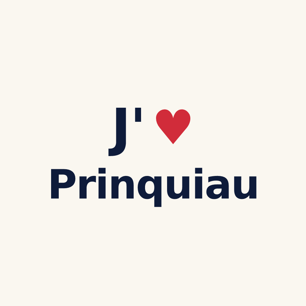 Tasse personnalisée Prinquiau — design J'aime Prinquiau