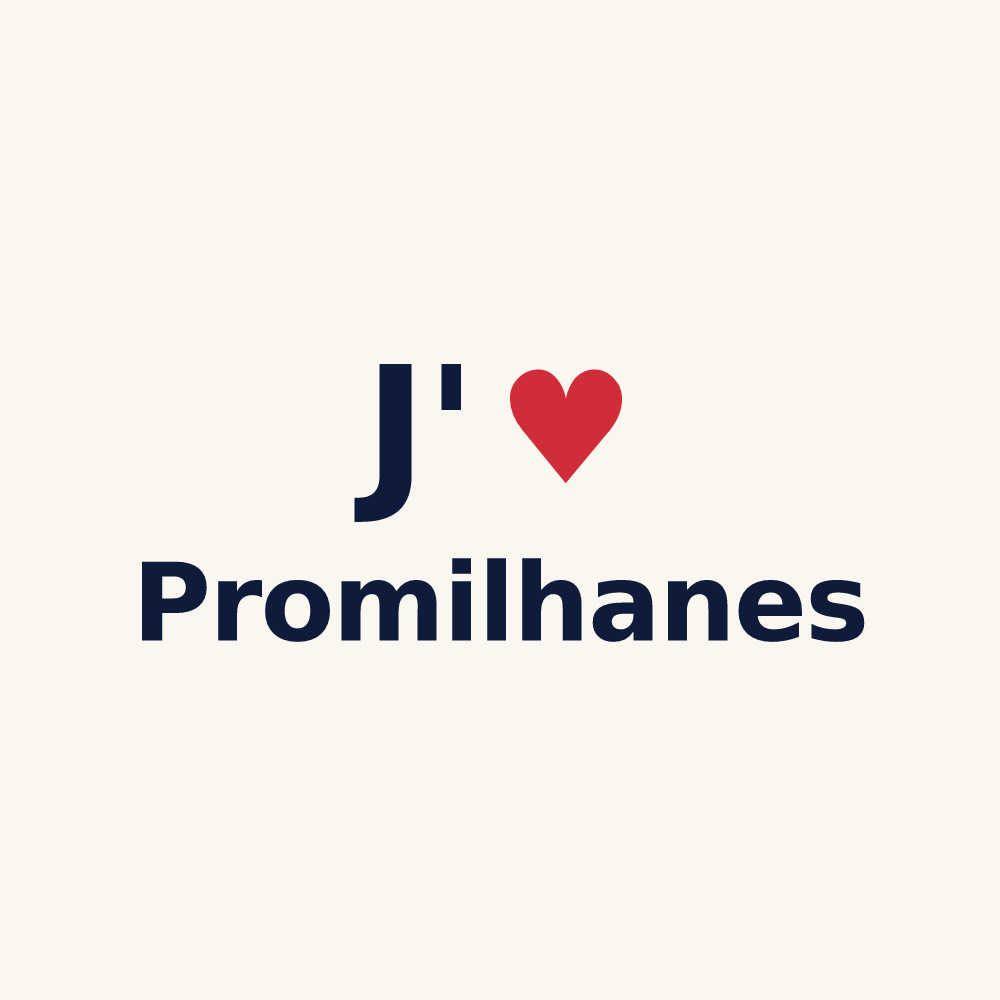 Tasse personnalisée Promilhanes — design J'aime Promilhanes