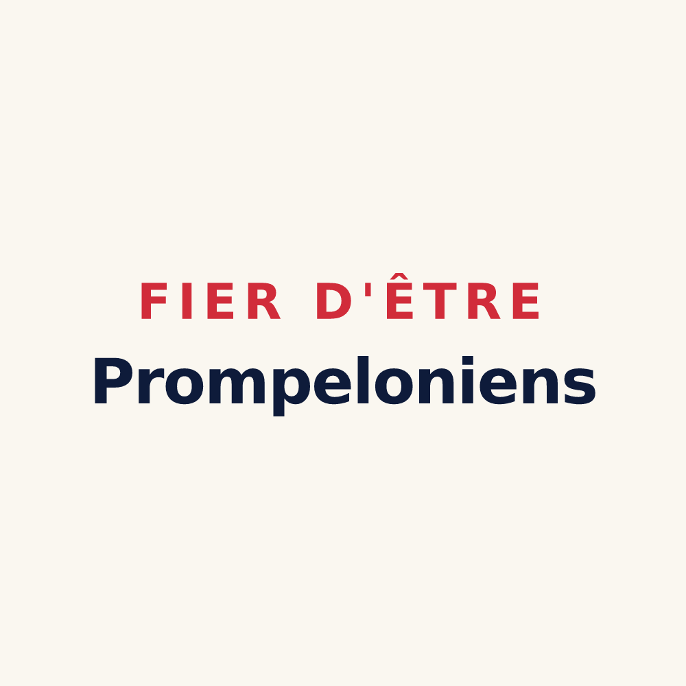 Tasse « Fier d'être Prompeloniens » — design pour Pronleroy