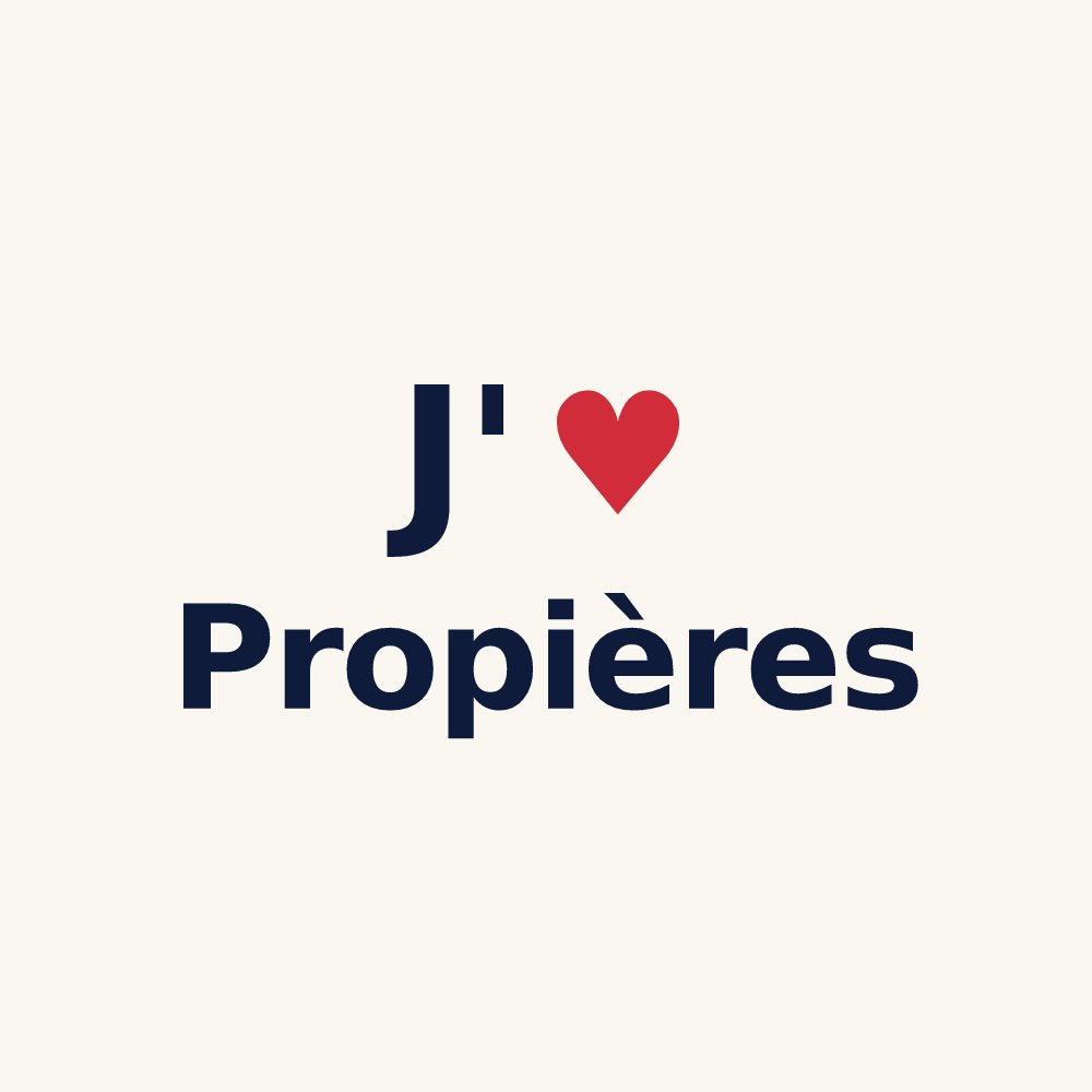 Tasse personnalisée Propières — design J'aime Propières