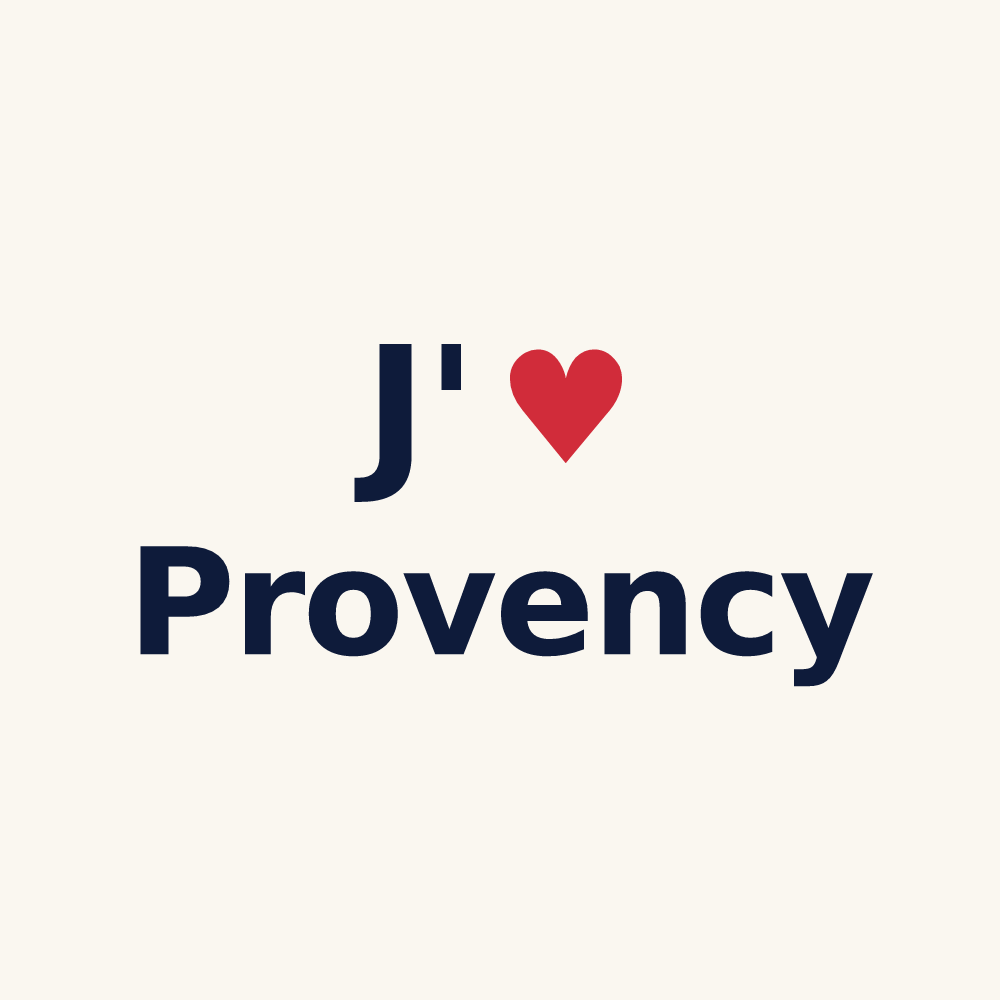 Tasse personnalisée Provency — design J'aime Provency