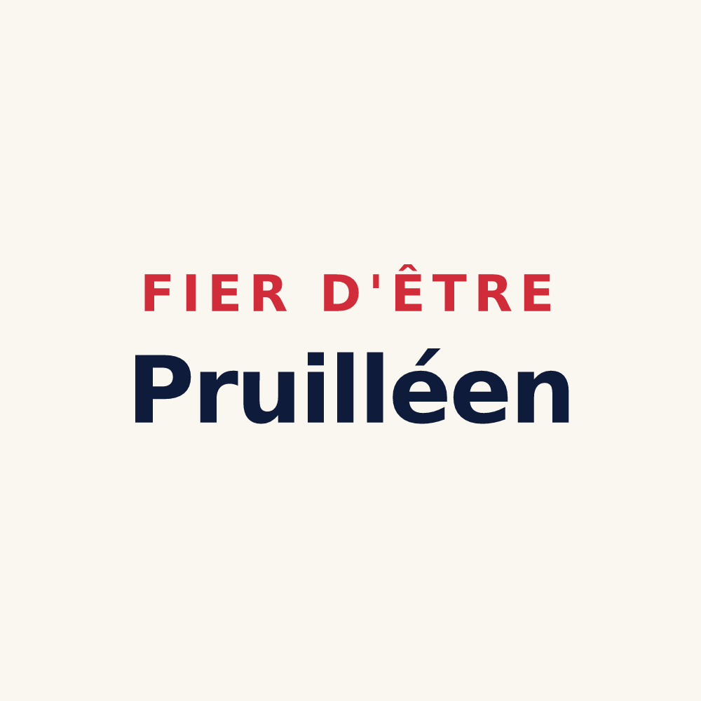 Tasse « Fier d'être Pruilléen » — design pour Pruillé-l'Éguillé