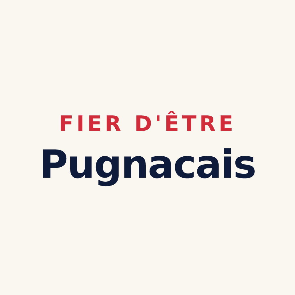 Tasse « Fier d'être Pugnacais » — design pour Pugnac