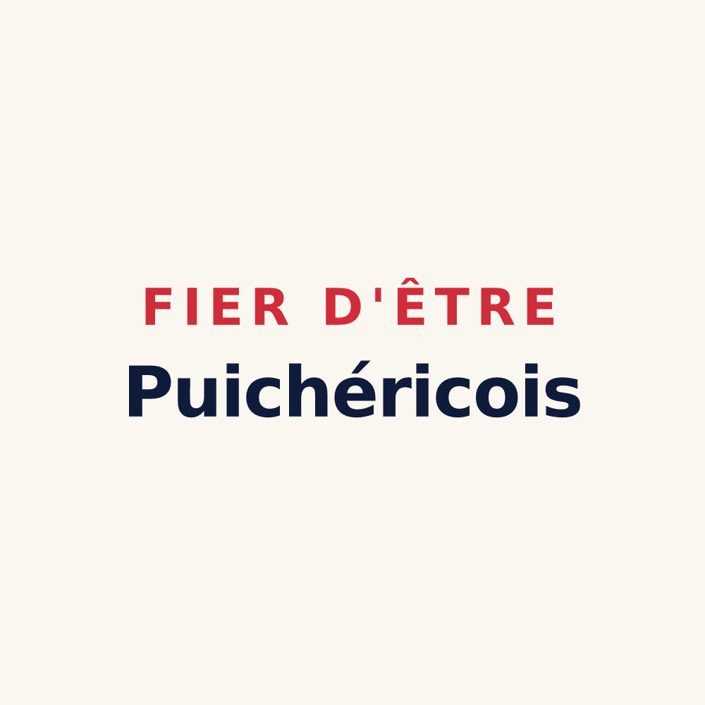 Tasse « Fier d'être Puichéricois » — design pour Puichéric