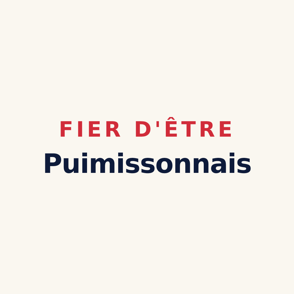Tasse « Fier d'être Puimissonnais » — design pour Puimisson