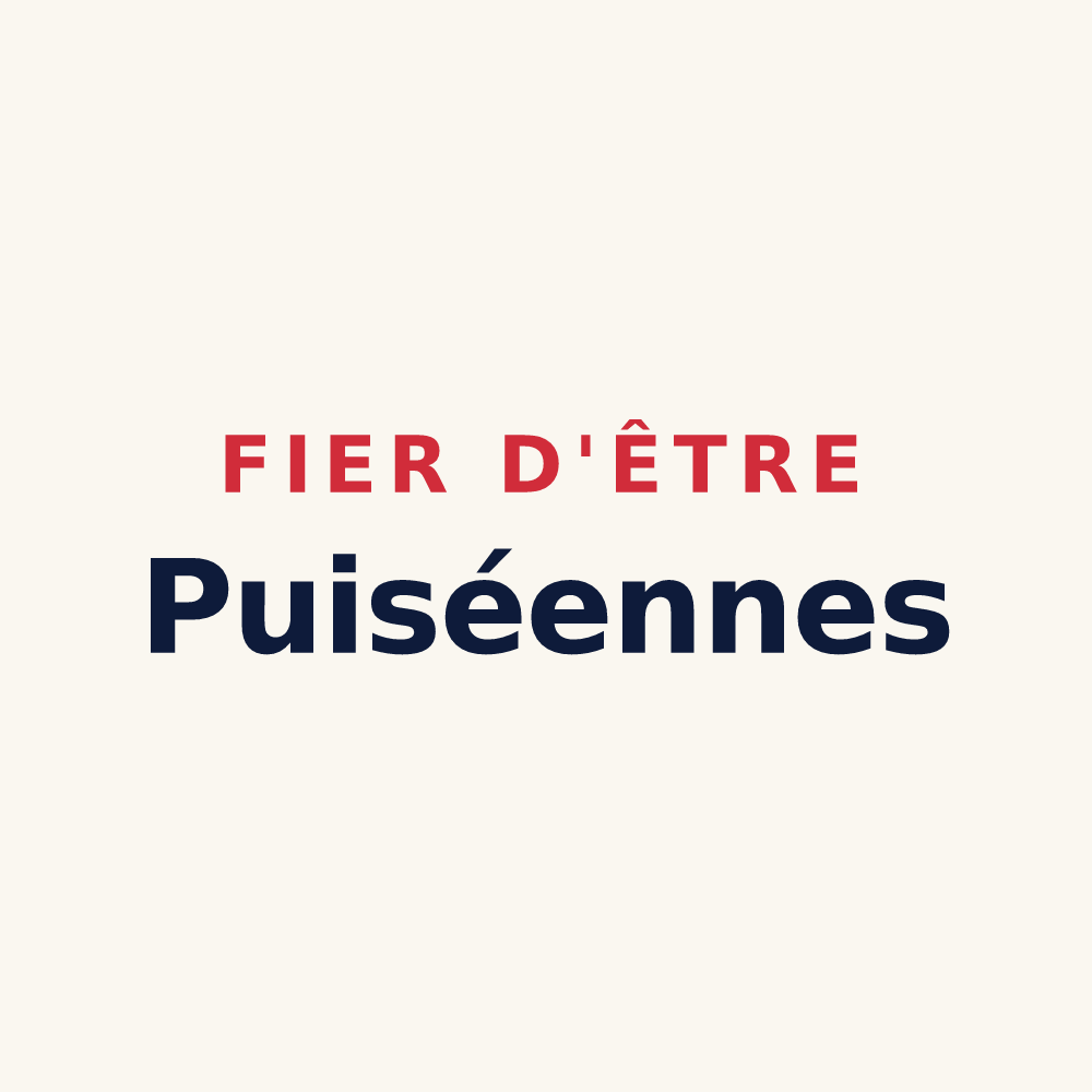 Tasse « Fier d'être Puiséennes » — design pour Puiseux-en-France