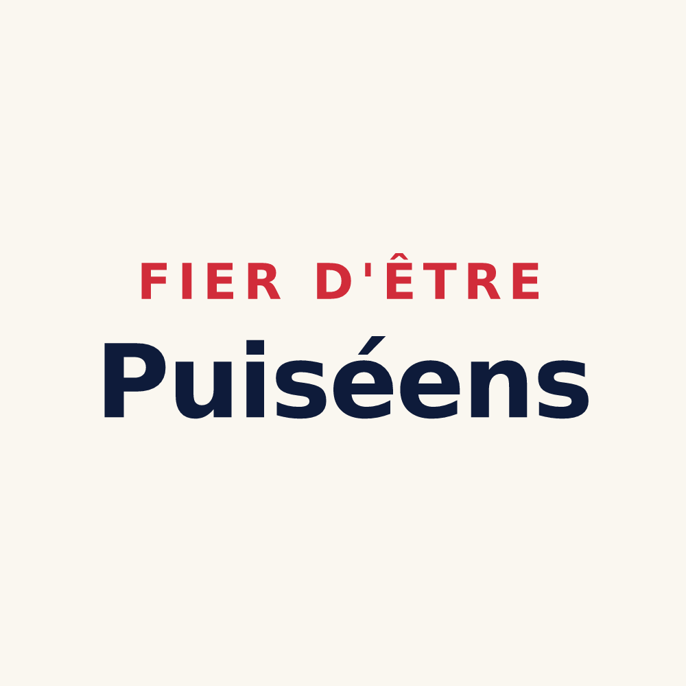 Tasse « Fier d'être Puiséens » — design pour Puiseux-Pontoise
