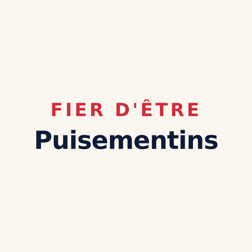 Tasse « Fier d'être Puisementins » — design pour Puits-et-Nuisement