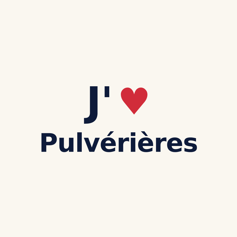 Tasse personnalisée Pulvérières — design J'aime Pulvérières
