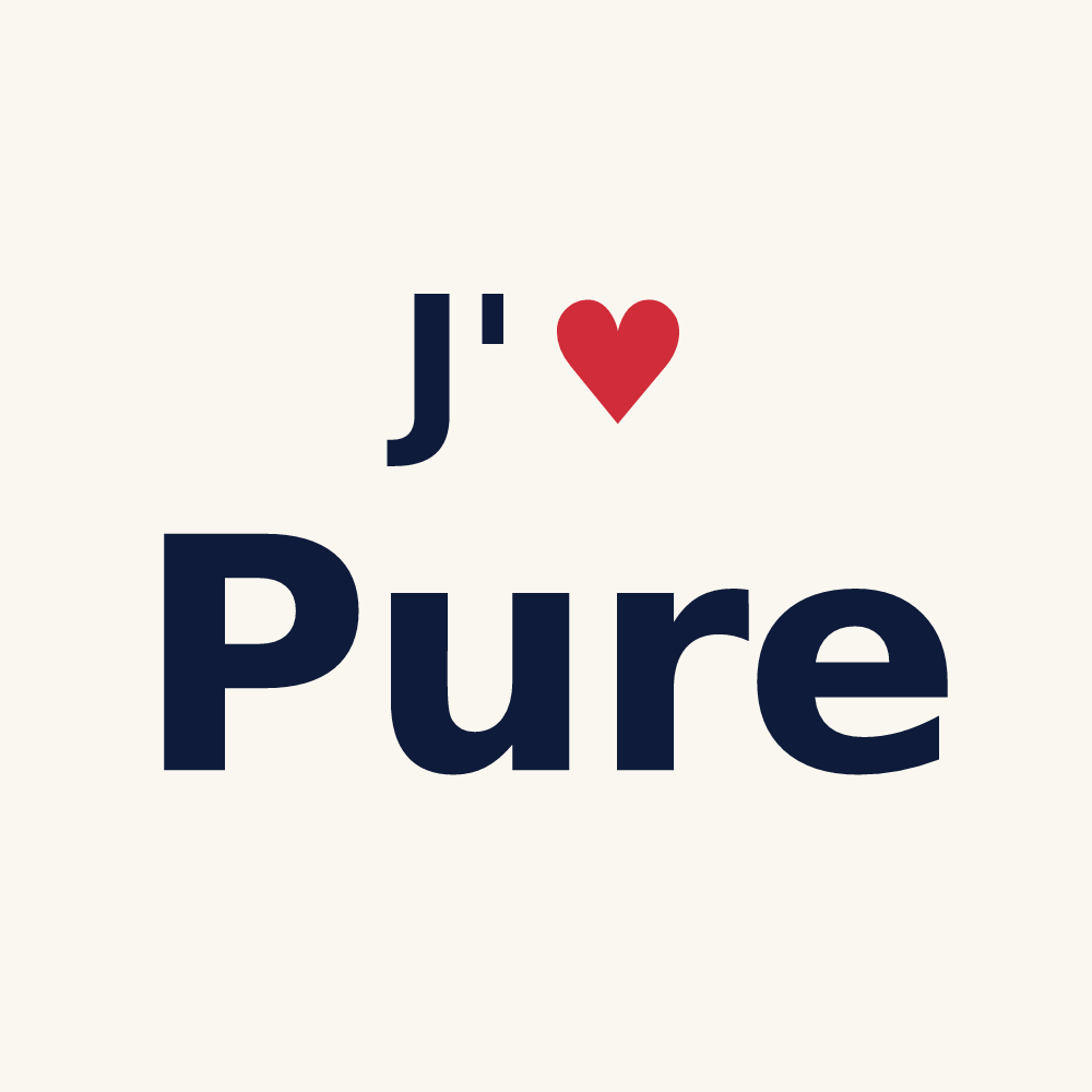 Tasse personnalisée Pure — design J'aime Pure