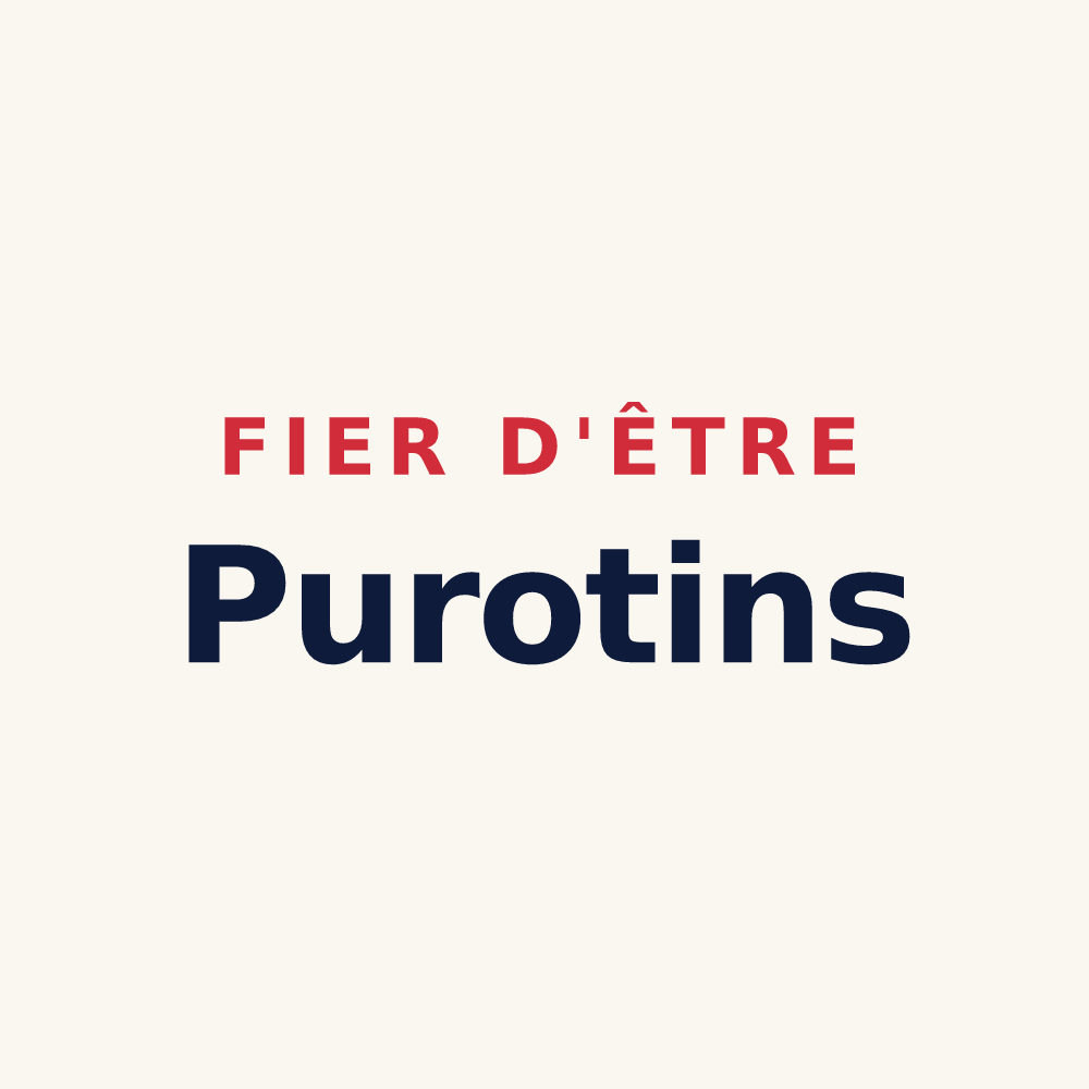 Tasse « Fier d'être Purotins » — design pour Pure