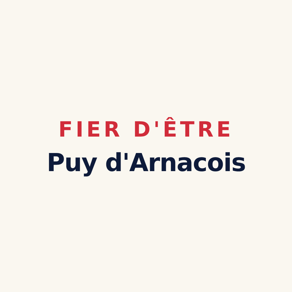 Tasse « Fier d'être Puy d'Arnacois » — design pour Puy-d'Arnac
