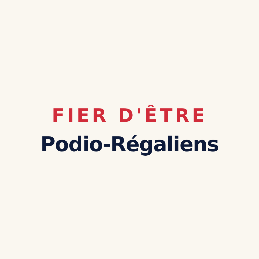 Tasse « Fier d'être Podio-Régaliens » — design pour Puyréaux
