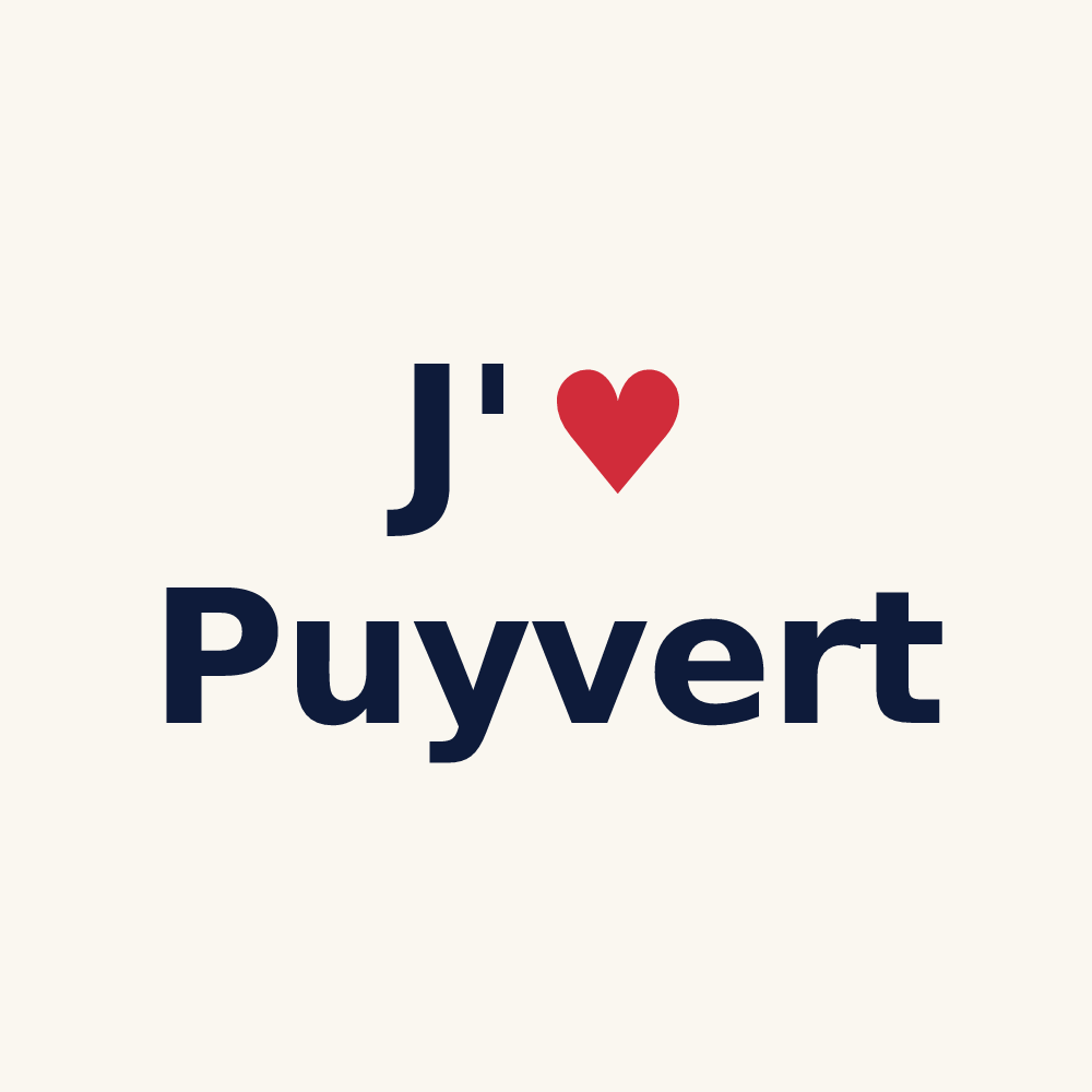 Tasse personnalisée Puyvert — design J'aime Puyvert