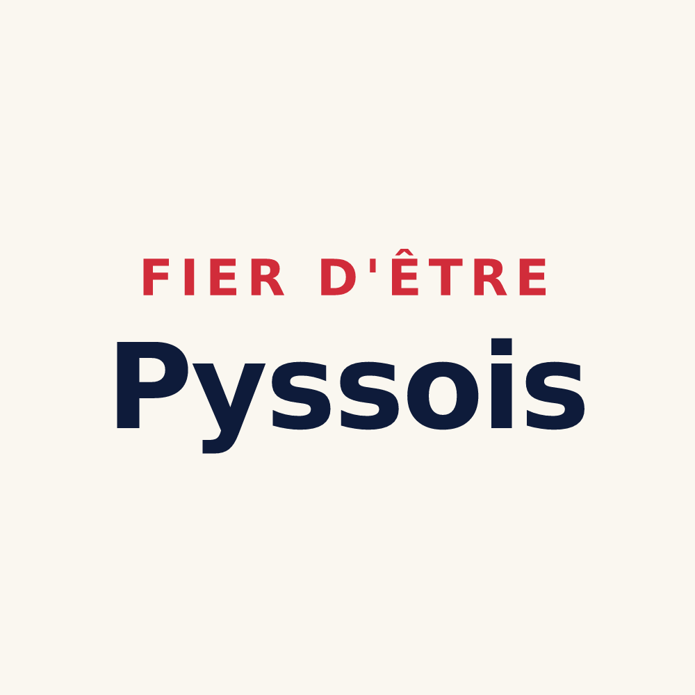 Tasse « Fier d'être Pyssois » — design pour Pys
