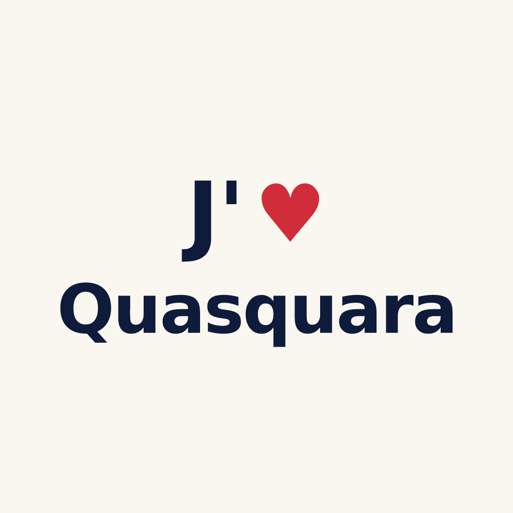 Tasse personnalisée Quasquara — design J'aime Quasquara