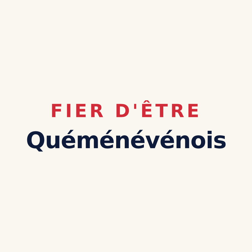 Tasse « Fier d'être Quéménévénois » — design pour Quéménéven