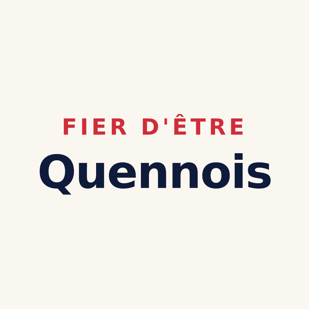Tasse « Fier d'être Quennois » — design pour Quend